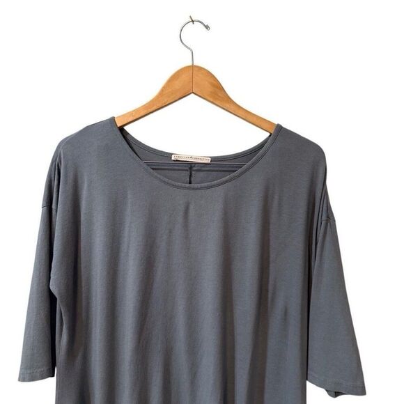 Peruvian Connection Top Womens Large Pima Cotton Tunic Flowy Relaxed - Picture 3 of 10